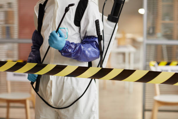 Professional Trauma Scene Cleanup technician working in Enon, OH